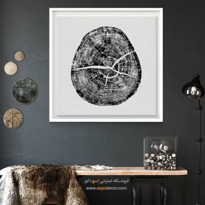 تابلو حلقه درخت - اسپو دکور