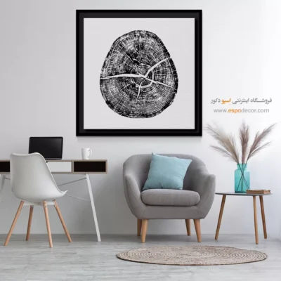 تابلو حلقه درخت - اسپو دکور