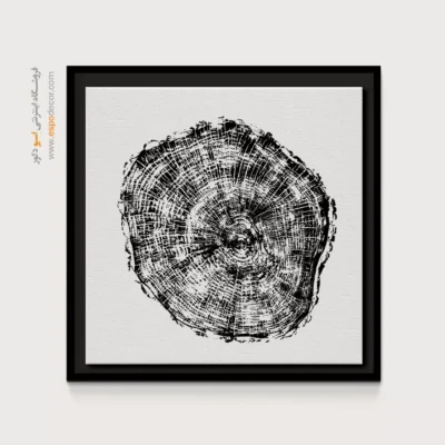 تابلو حلقه درخت - اسپو دکور