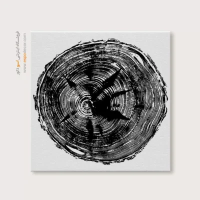 تابلو حلقه درخت - اسپو دکور