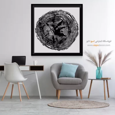 تابلو حلقه درخت - اسپو دکور
