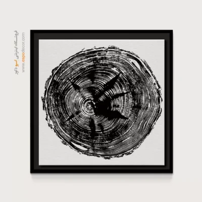 تابلو حلقه درخت - اسپو دکور