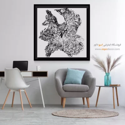 تابلو حلقه درخت - اسپو دکور