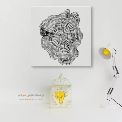 تابلو حلقه درخت - اسپو دکور