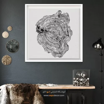 تابلو حلقه درخت - اسپو دکور