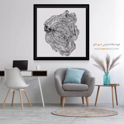 تابلو حلقه درخت - اسپو دکور