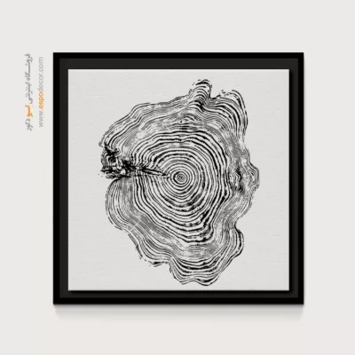 تابلو حلقه درخت - اسپو دکور