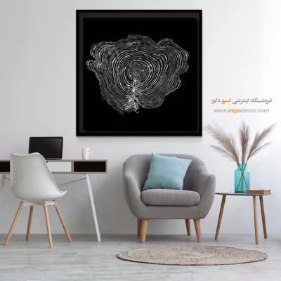 تابلو حلقه درخت - اسپو دکور