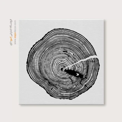 تابلو حلقه درخت - اسپو دکور