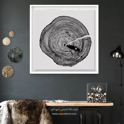 تابلو حلقه درخت - اسپو دکور