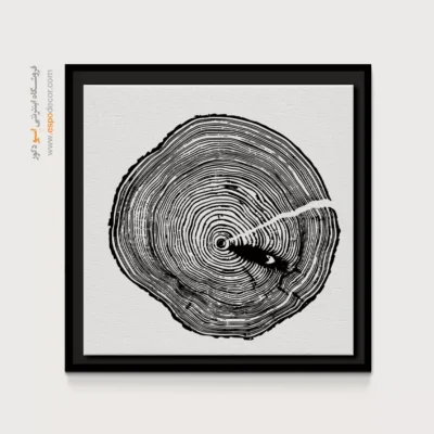 تابلو حلقه درخت - اسپو دکور