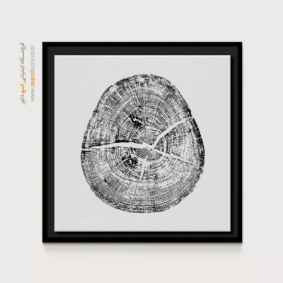 تابلو حلقه درخت - اسپو دکور