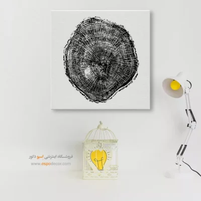 تابلو حلقه درخت - اسپو دکور