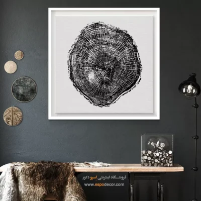 تابلو حلقه درخت - اسپو دکور