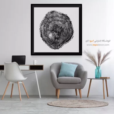 تابلو حلقه درخت - اسپو دکور