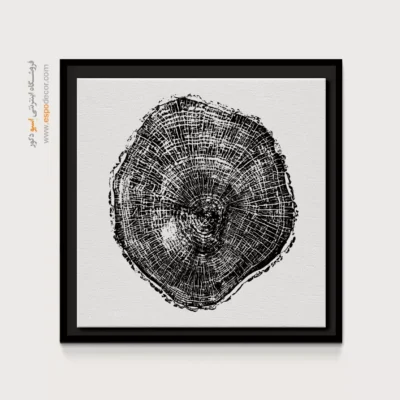 تابلو حلقه درخت - اسپو دکور