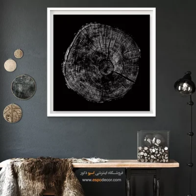 تابلو حلقه درخت - اسپو دکور