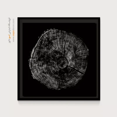 تابلو حلقه درخت - اسپو دکور