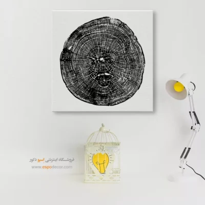 تابلو حلقه درخت - اسپو دکور