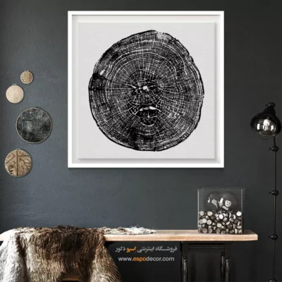 تابلو حلقه درخت - اسپو دکور