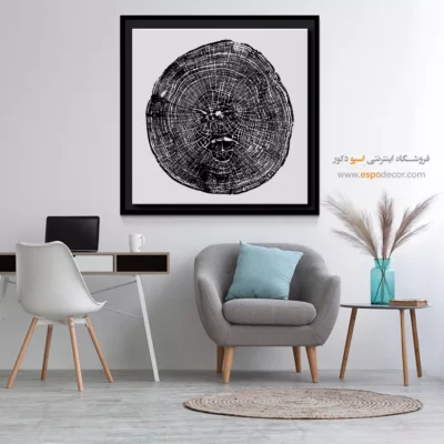 تابلو حلقه درخت - اسپو دکور