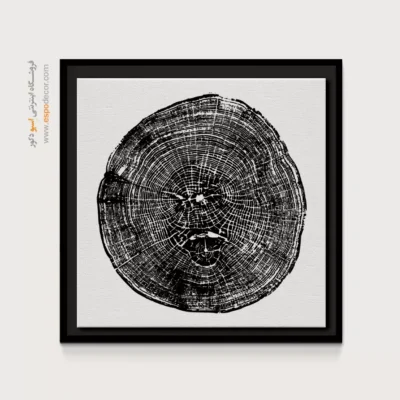 تابلو حلقه درخت - اسپو دکور