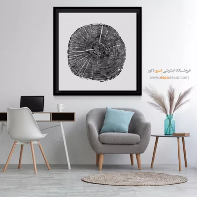 تابلو حلقه درخت - اسپو دکور