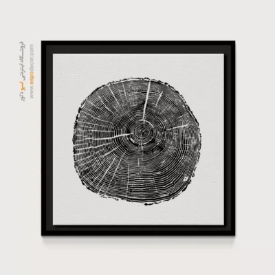 تابلو حلقه درخت - اسپو دکور