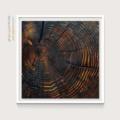 تابلو حلقه درخت - اسپو دکور