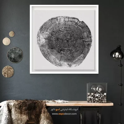 تابلو حلقه درخت - اسپو دکور