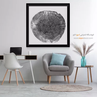 تابلو حلقه درخت - اسپو دکور