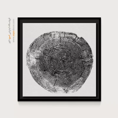تابلو حلقه درخت - اسپو دکور