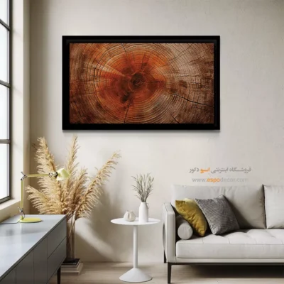 تابلو حلقه درخت - اسپو دکور
