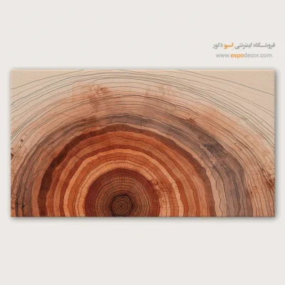 تابلو حلقه درخت - اسپو دکور