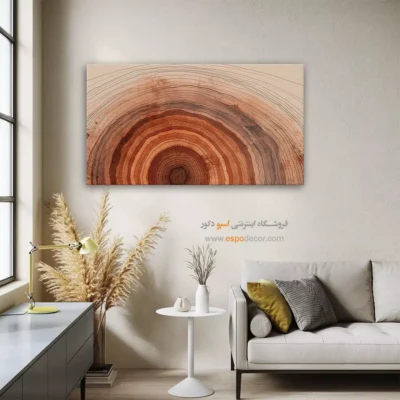 تابلو حلقه درخت - اسپو دکور