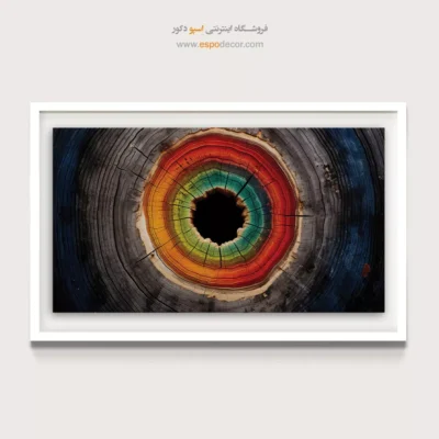 تابلو حلقه درخت - اسپو دکور