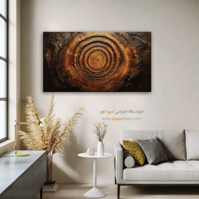 تابلو حلقه درخت - اسپو دکور