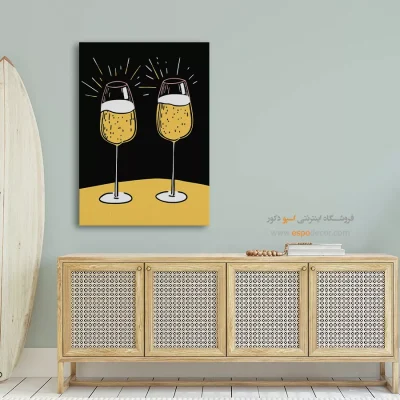 تابلو بوم تعطیلات - اسپو دکور