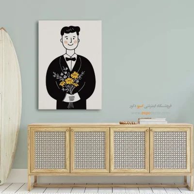 تابلو بوم تعطیلات - اسپو دکور