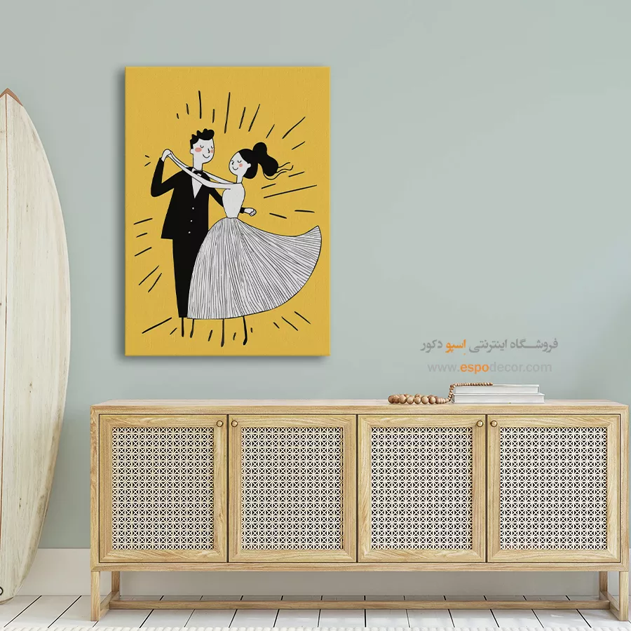 تابلو بوم تعطیلات - اسپو دکور