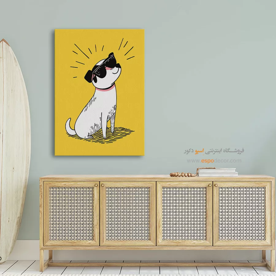 تابلو بوم تعطیلات - اسپو دکور