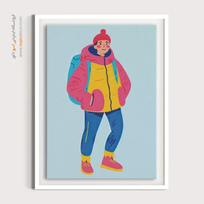 تابلو بوم تعطیلات - اسپو دکور