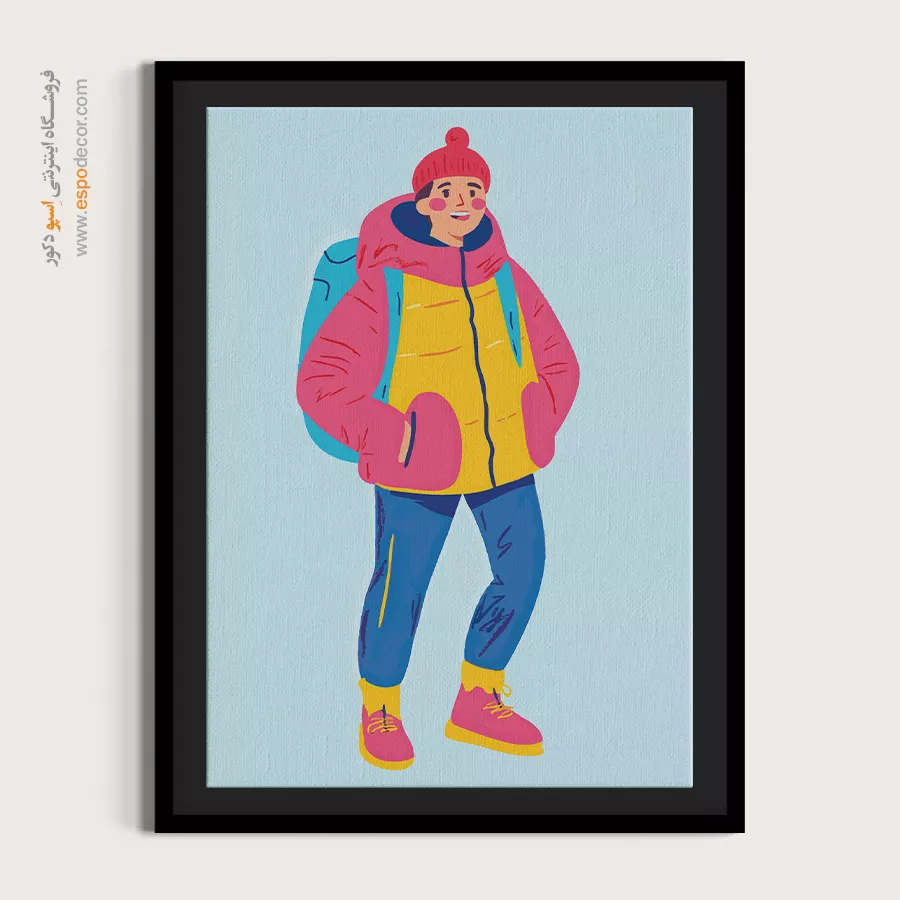 تابلو بوم تعطیلات - اسپو دکور