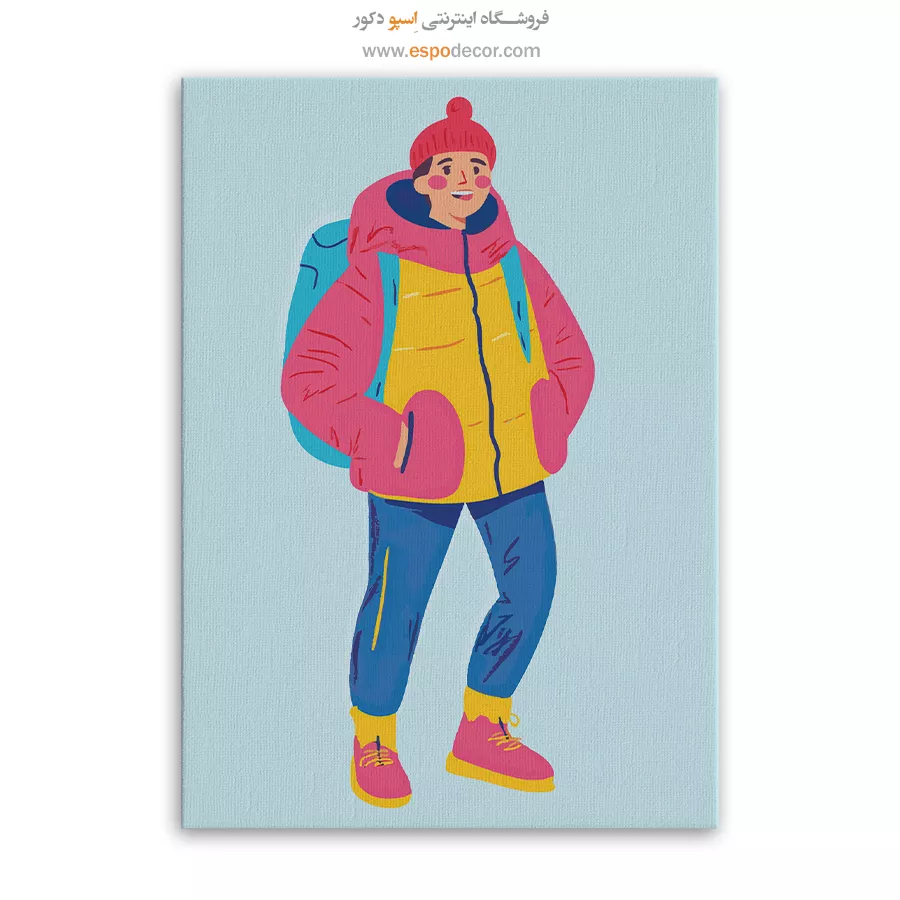 تابلو بوم تعطیلات - اسپو دکور