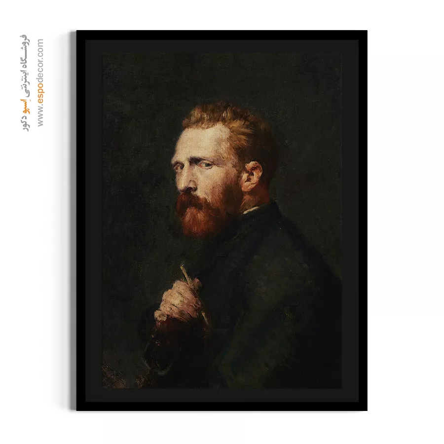 تابلو نقاشی - سلف پرتره – تابلو نقاشی های ون گوگ - اسپو دکور