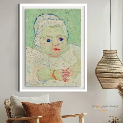 تابلو نقاشی ون گوگ - بچه رولین – تابلو نقاشی های ون گوگ - اسپو دکور