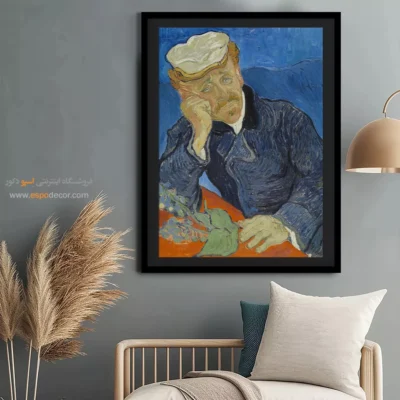 نقاش معروف هلندی - دکتر پل گشه – تابلو نقاشی های ون گوگ - اسپو دکور