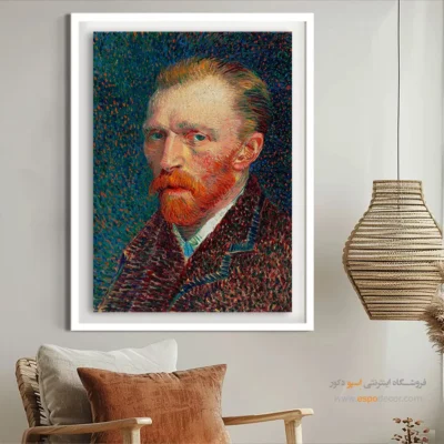 تابلو نقاشی چهره ونگوگ - سلف پرتره – تابلو نقاشی های ون گوگ - اسپو دکور