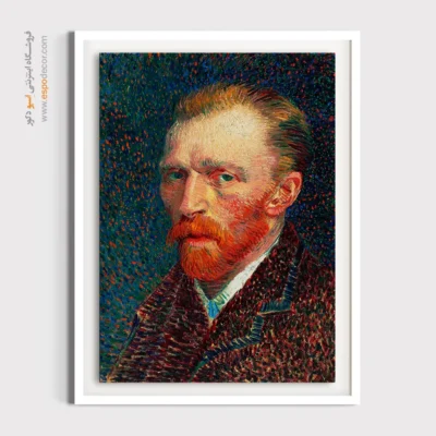 تابلو نقاشی چهره ونگوگ - سلف پرتره – تابلو نقاشی های ون گوگ - اسپو دکور