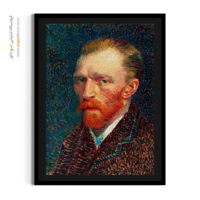تابلو نقاشی چهره ونگوگ - سلف پرتره – تابلو نقاشی های ون گوگ - اسپو دکور
